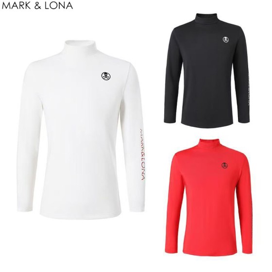 MARK&LONA 마크앤로나 3종 남성 폴라 긴팔 티셔츠